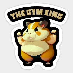 The Gym King Sticker